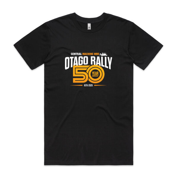 Mens Otago Rally 50th Tee (AS Colour Basic) Thumbnail