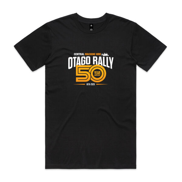 Mens Otago Rally 50th Tee, (AS Colour Staple) Thumbnail