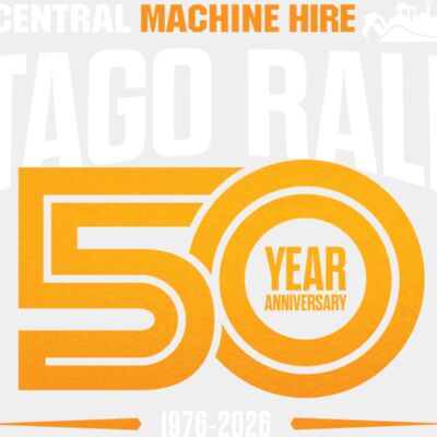 Otago Rally 50 Year Logo Thumbnail